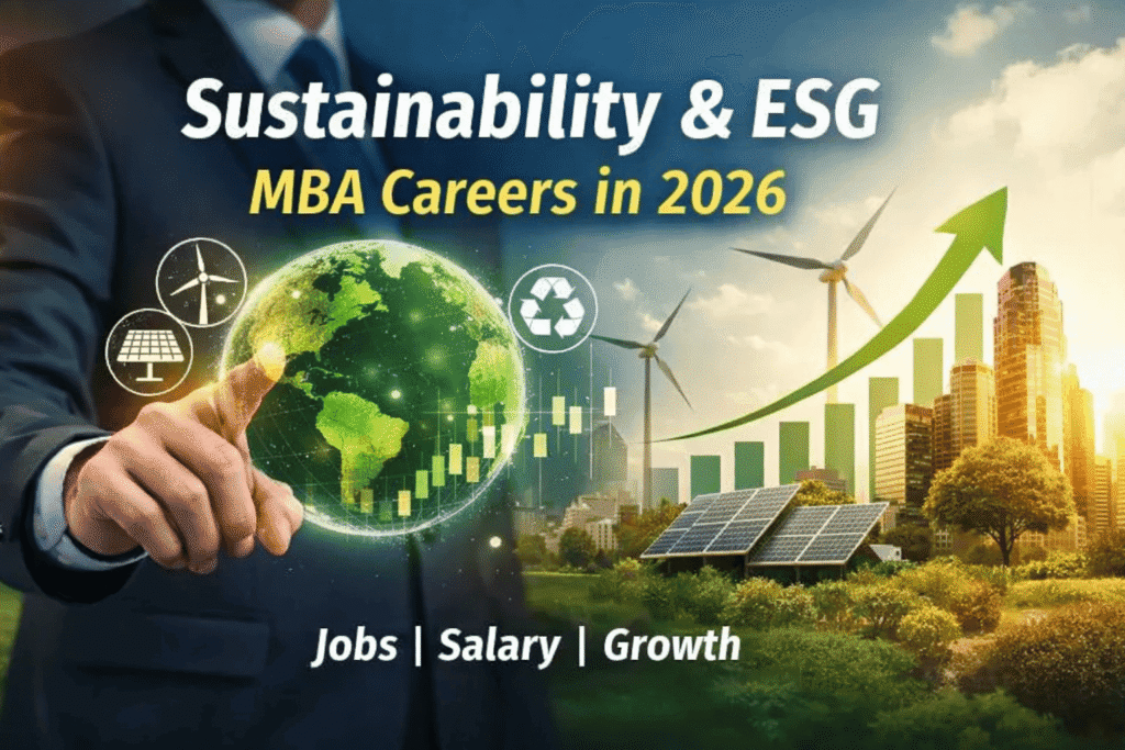 Sustainability & ESG MBA Careers