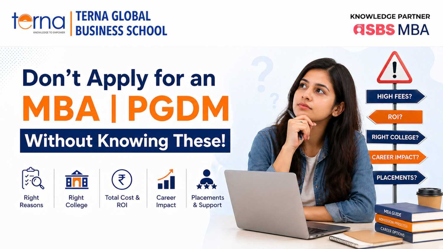 Don’t Apply for an MBA| PGDM Without Knowing These!