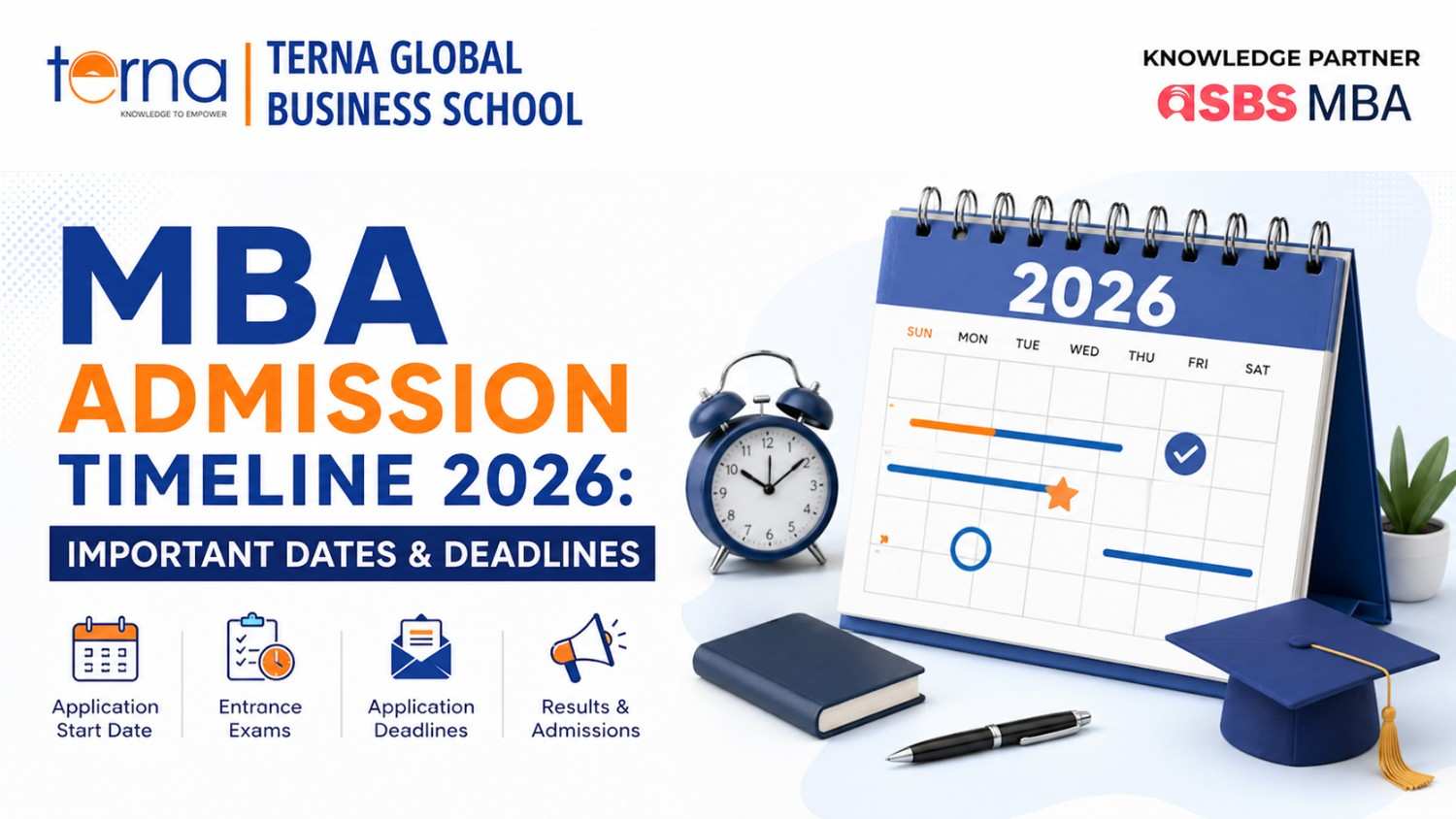MBA Admission Timeline 2026 Important Dates & Deadlines