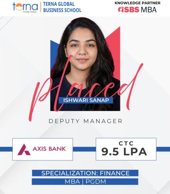ASBS-Ternagbs Ishwari Sanap Axis Bank Placement